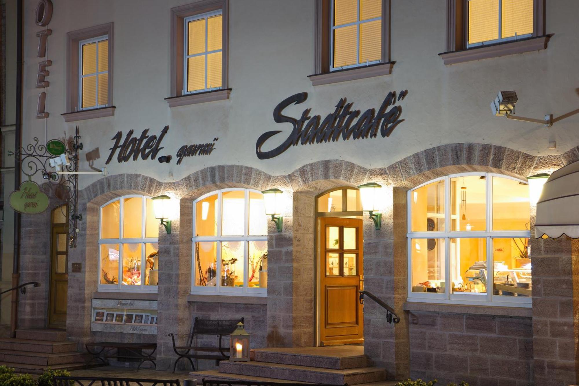 Stadtcafé Hotel garni Hammelburg Extérieur photo